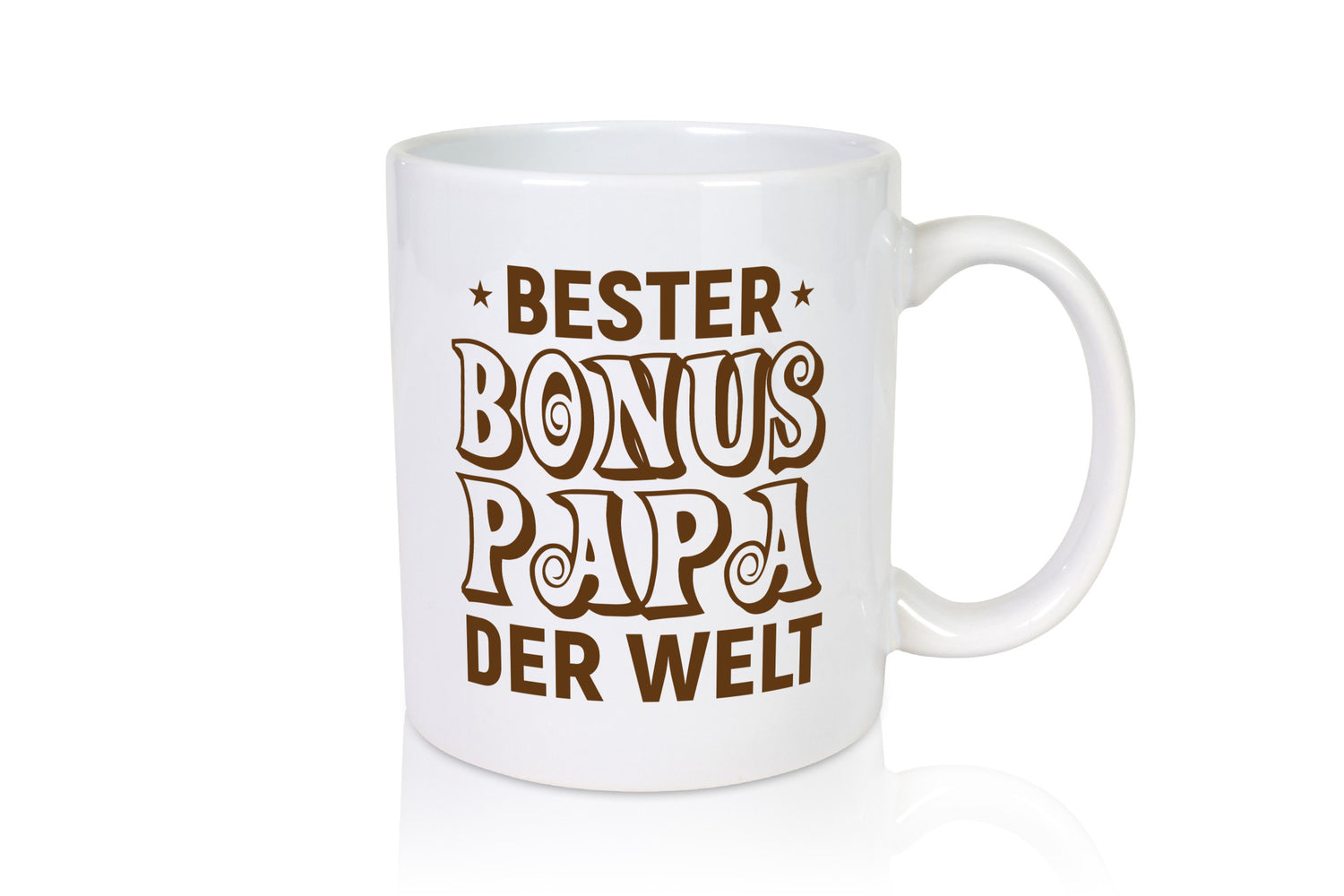Bester Bonus Papa der Welt | Vatertag Humor Familie Geschenkidee Tasse
