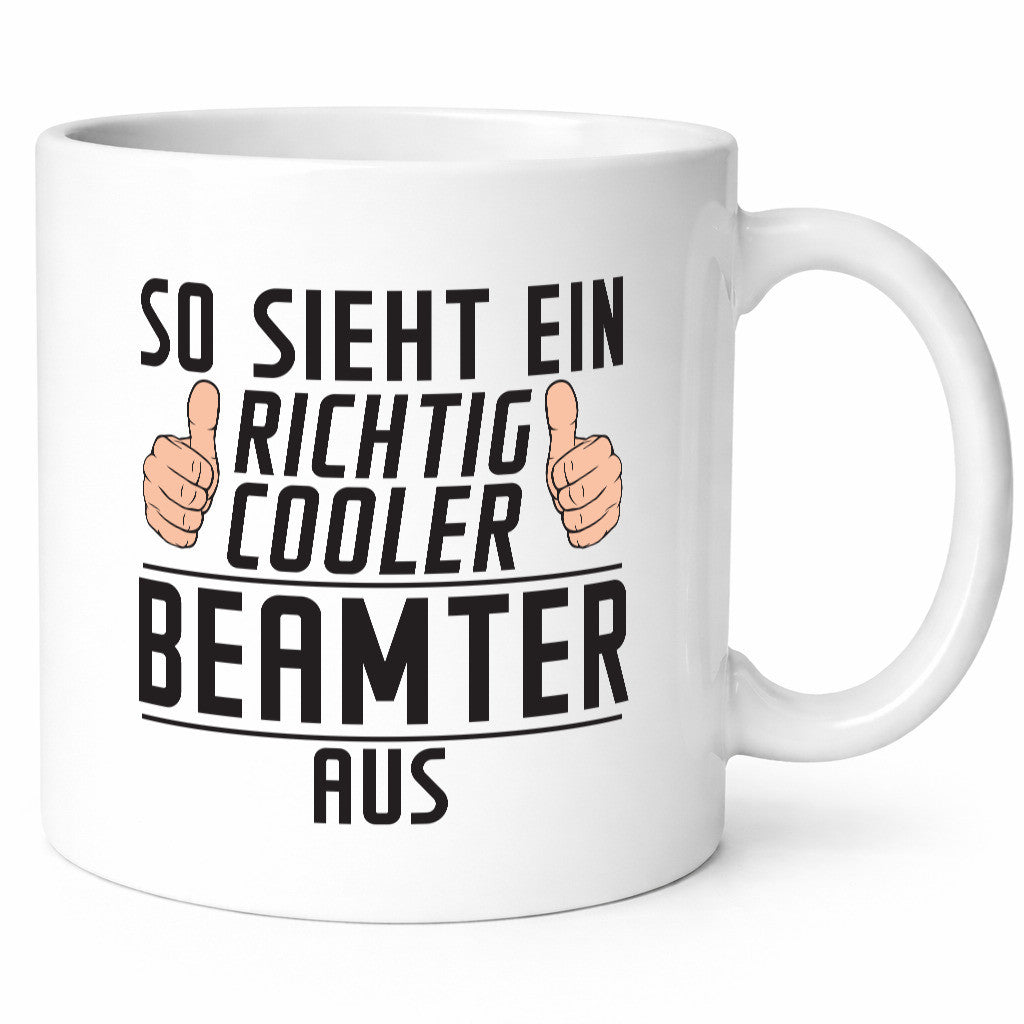 Richtig Cooler Beamter | Verbeamtung öffentlicher Dienst Geschenkidee Humor