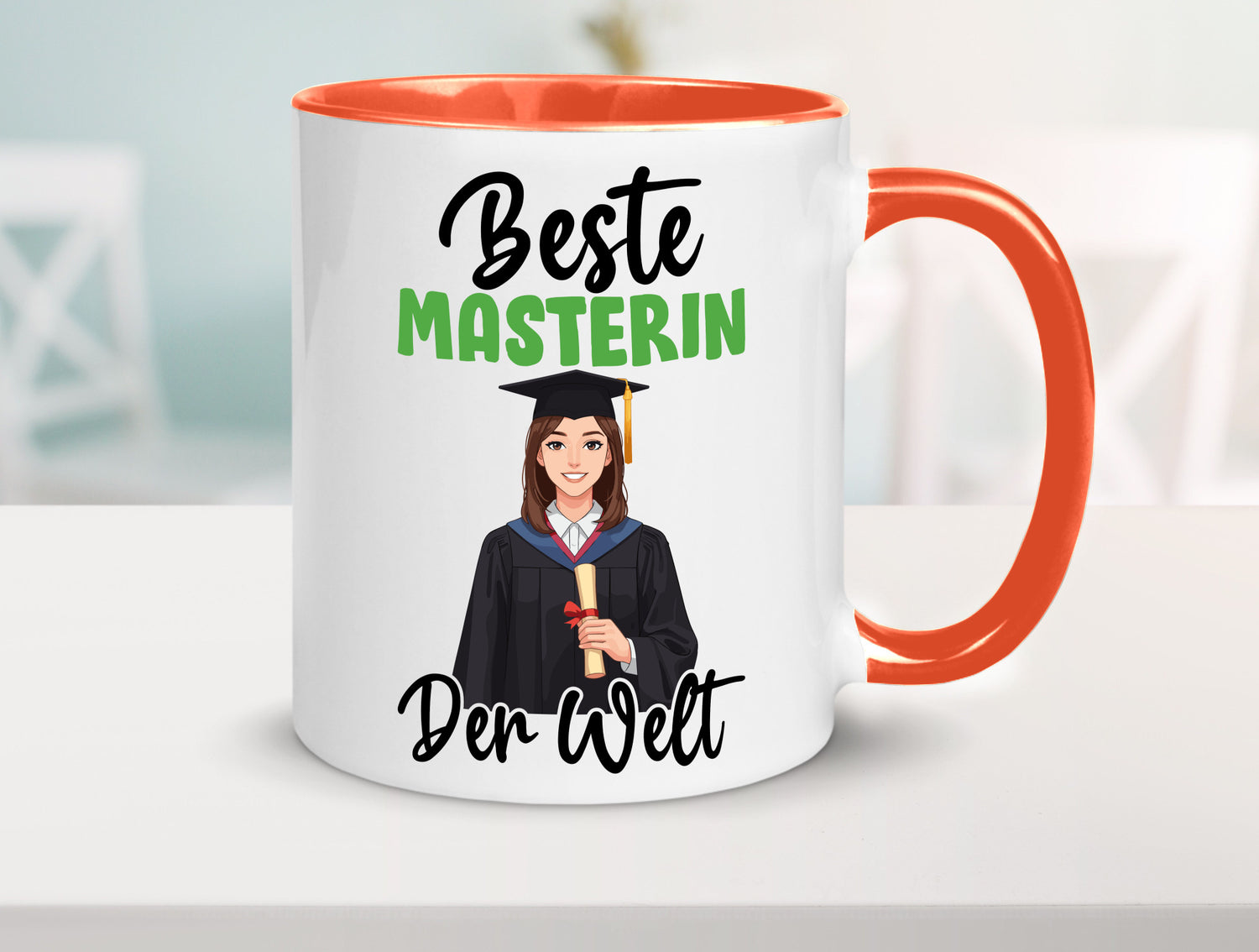 Beste Masterin | Student Uni Studium Humor Geschenkidee Tasse