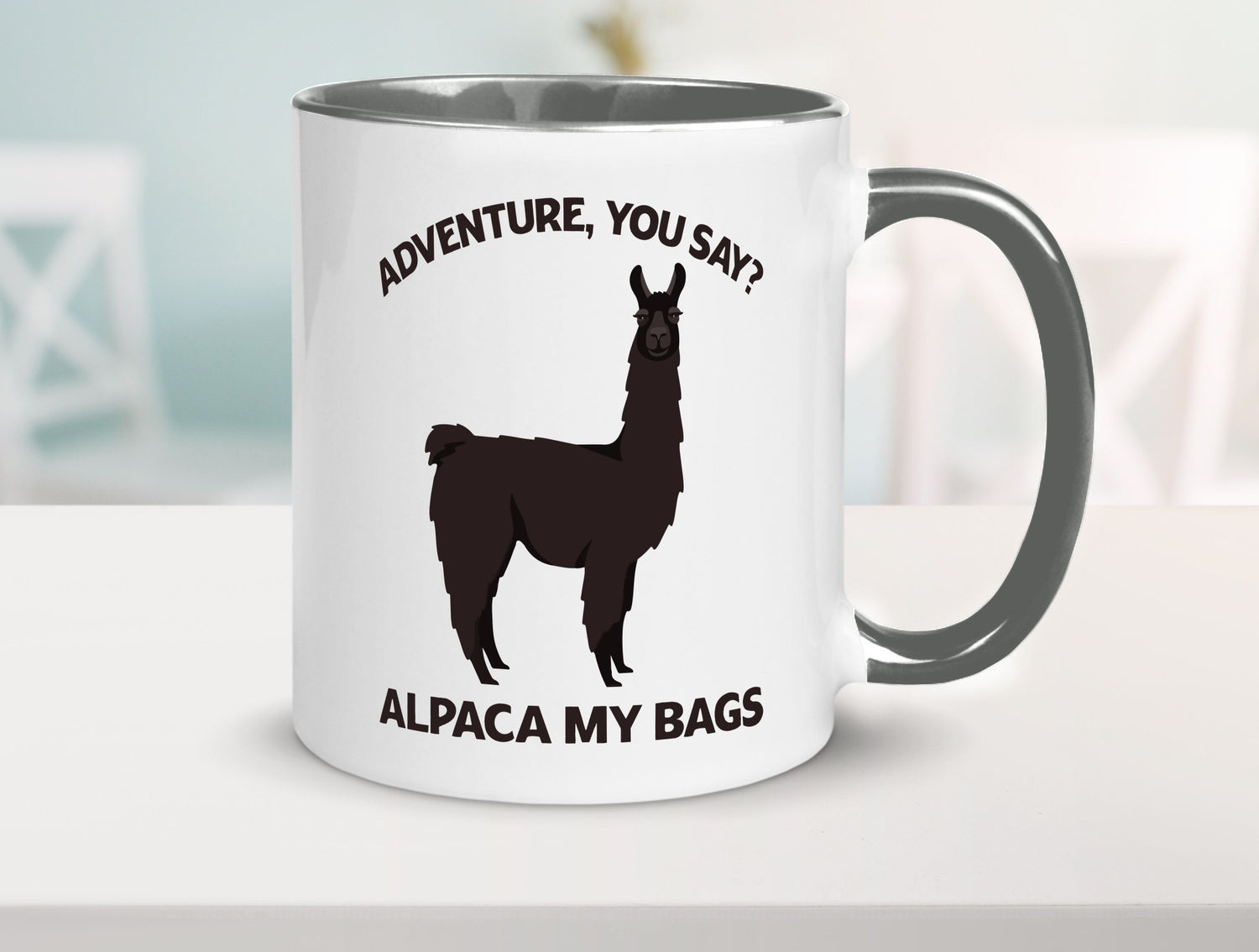 Adventure, Alpaca | Humor Geschenkidee Tasse