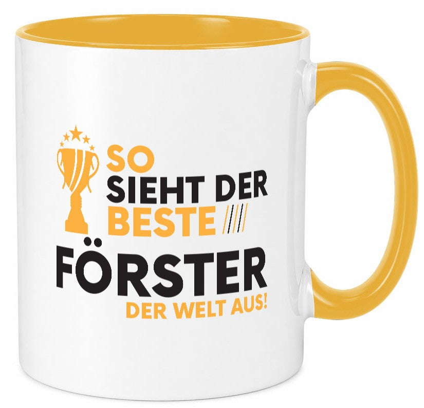Der Weltbeste Förster | Forst Arbeit Geschenkidee Kollegen Büro Humor Tasse