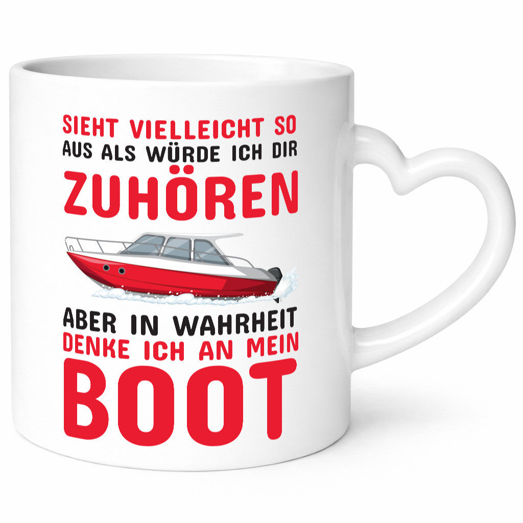 Bootbesitzer | Kapitän Tasse mein Boot lustig Humor Geschenkidee Geschenk