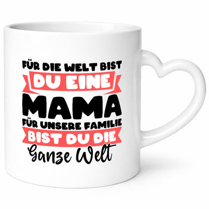 Beste Mama der Welt vl5 lustig Familie Geschenkidee Geschenk Tasse