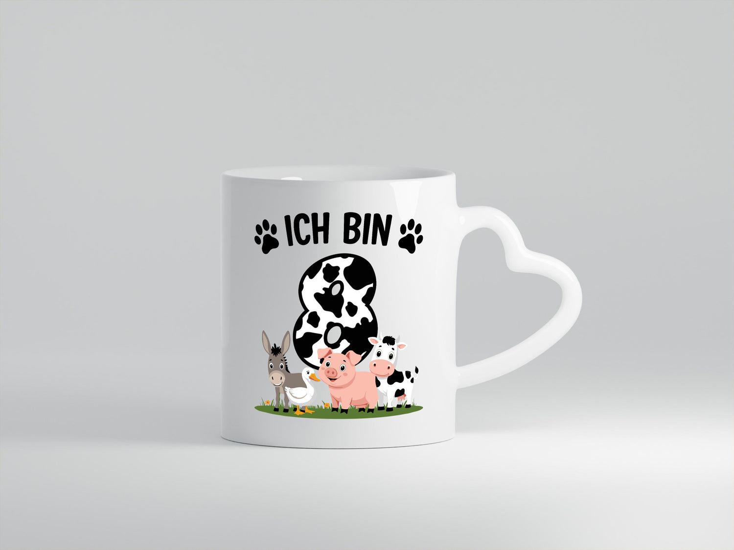 8 Geburtstag | Jahre Farmer Kind Geschenk Geschenkidee lustiger Spruch Tasse