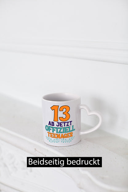 13. Geburtstag | Mädchen Tasse Teenager Spruch vl5 Geschenk Geschenkidee