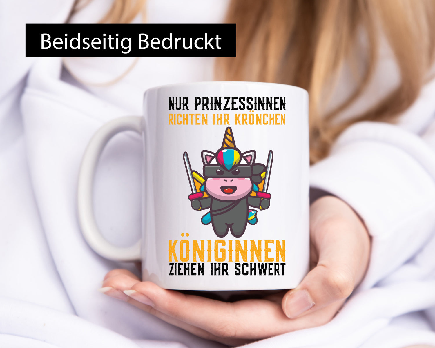 Königinnen ziehen ihr Schwert | Einhorn Prinzessin Geschenk Humor Geschenkidee