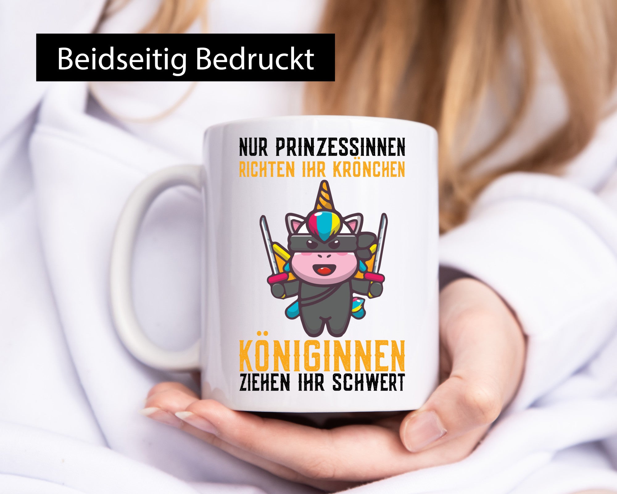 Königinnen ziehen ihr Schwert | Einhorn Prinzessin Geschenk Humor Geschenkidee