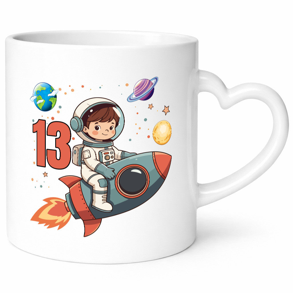 13. Birthday | 13 Years Astronaut Space Funny Saying Gift