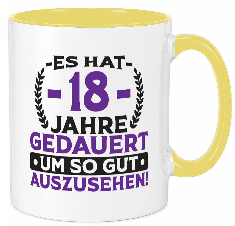 18 Jahre gedauert um so gut auszusehen | 18. Geburtstag v2 Geschenkidee Humor