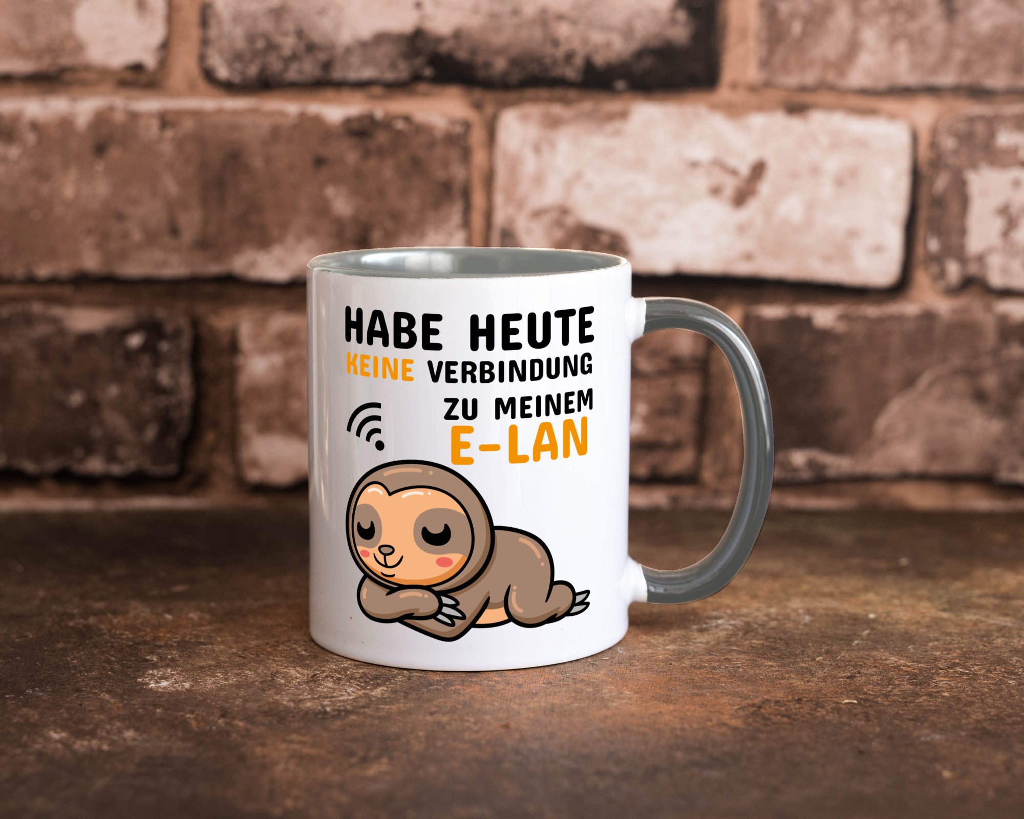 Keine Verbindung lustig Humor Geschenkidee Geschenk Tasse