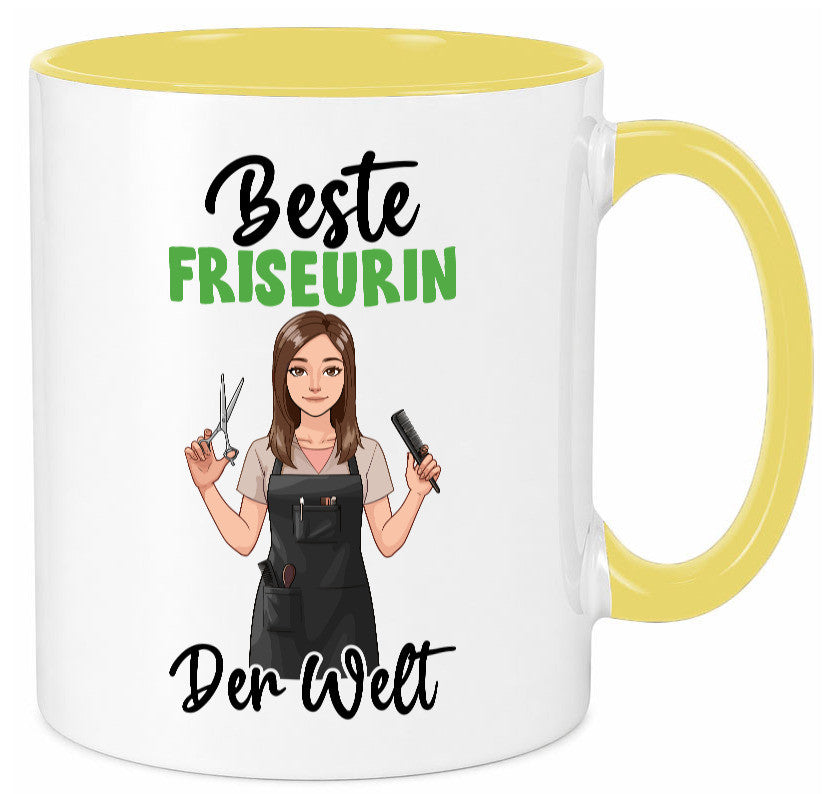 Beste Friseurin | Friseuse Frisuerin Geschenk Humor Geschenkidee lustiger