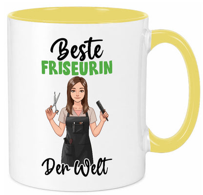 Beste Friseurin | Friseuse Frisuerin Geschenk Humor Geschenkidee lustiger