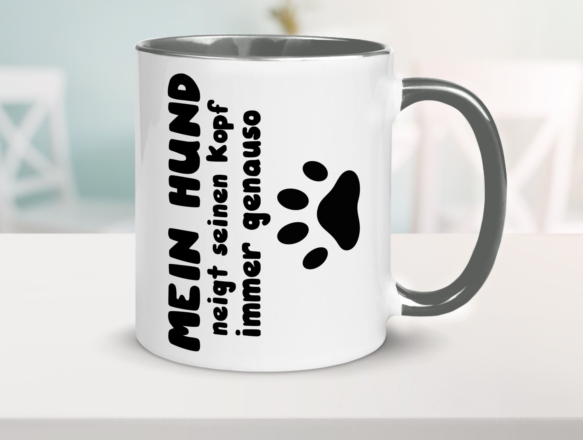 Mein Hund | lustige Tasse Hundebesitzer Humor lustiger Spruch Geschenk