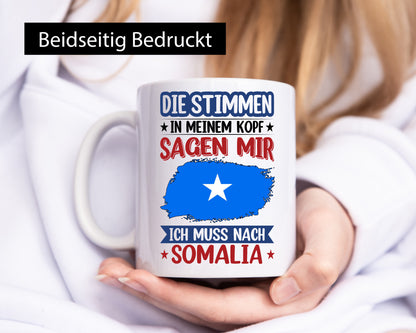 Somalia | Urlaub Stimmen in meinem Kopf Traumland v2 Geschenk Familie