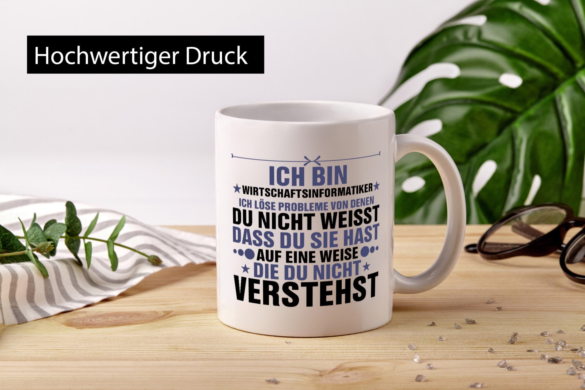 Löse Probleme: Wirtschaftsinformatiker v2 lustiger Spruch Geschenk Humor