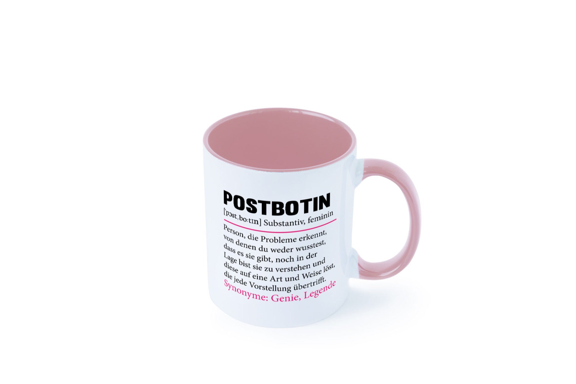 Postbotin | Beruf Post lustiger Spruch Briefträger v2 Humor Arbeit Kollegen