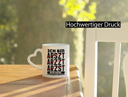 Ich bin Arzt | Rechtschreibung Klinik Patienten Doktor lustiger Spruch Geschenk