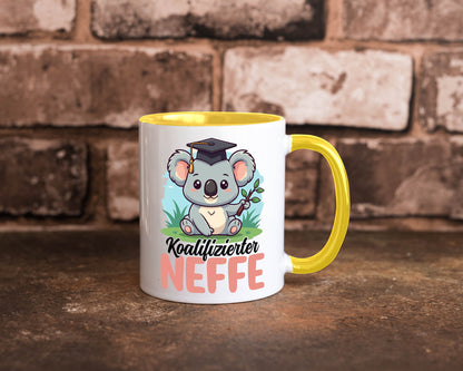 Koalifizierter Neffe | Familie Bruder Bester Onkel Geschenkidee Humor Tasse