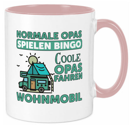 Opas spielen Bingo, coole fahren Wohnmobil | Vögel Geschenk Familie