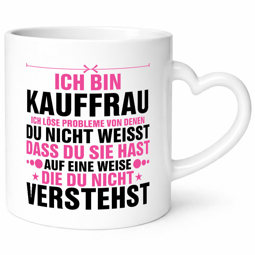 Löse Probleme: Kauffrau | Kauffrauen v2 lustiger Spruch Geschenk Humor