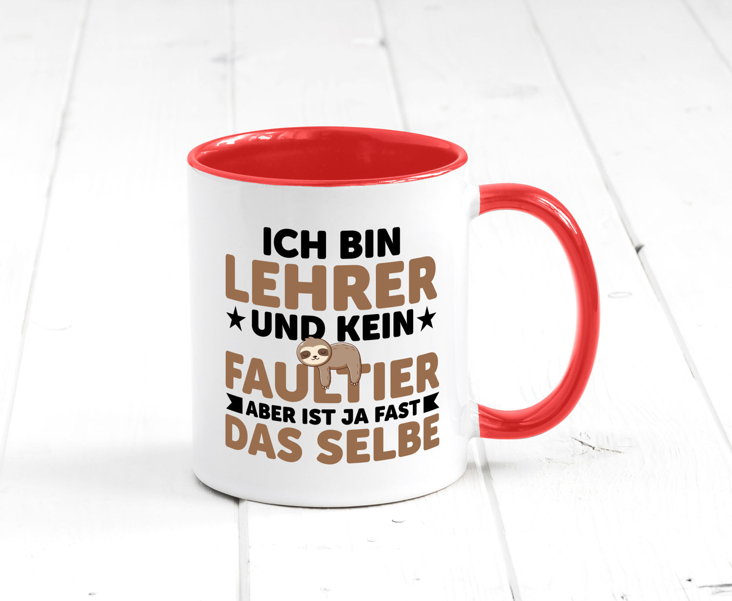 Ich bin kein Faultier: Lehrer | Schule Beruf Schüler Humor Arbeit Kollegen Büro
