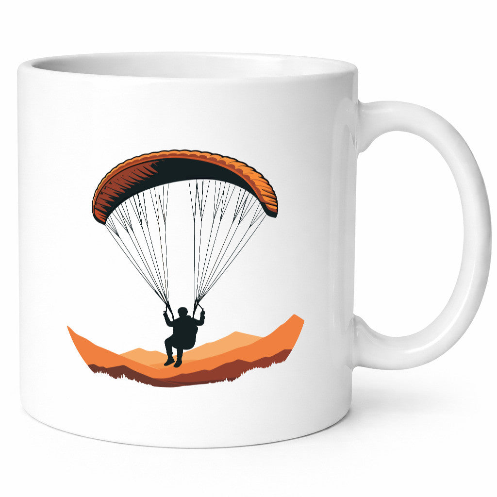Gleitschirm | Motiv Paragleiter Gleitschirmfliegen vl3 Humor Geschenkidee Tasse