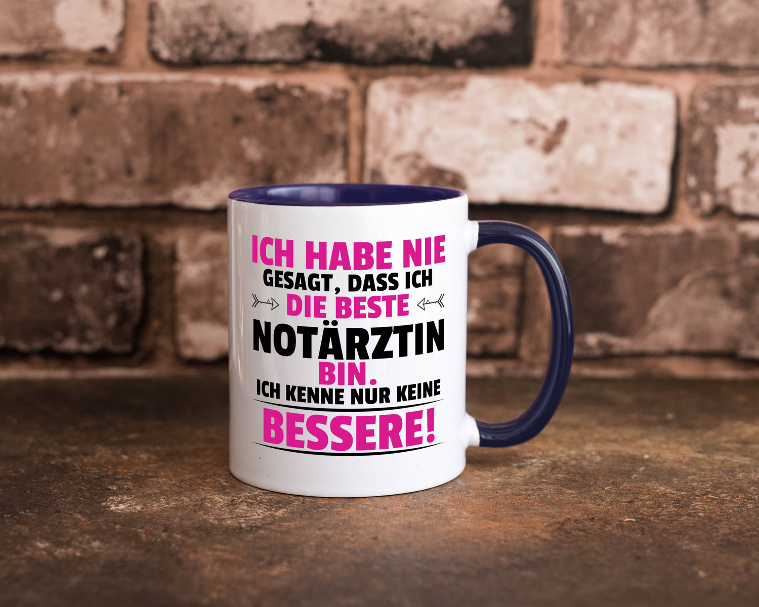 Die Beste Notärztin | Ärztin Humor Geschenkidee Tasse