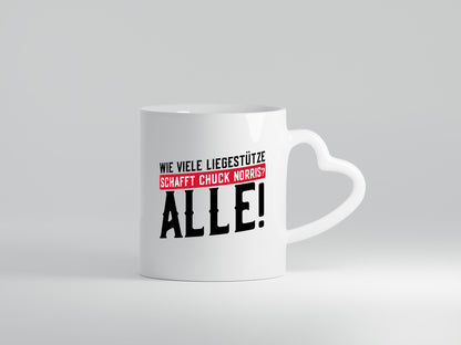 Liegestütze | Chuck Norris Witz Nerd witziger Spruch lustiger Geschenk Humor