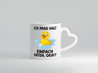 Ich mag halt einfach Enten okay | Entenliebhaber lustiger Spruch Geschenk Humor
