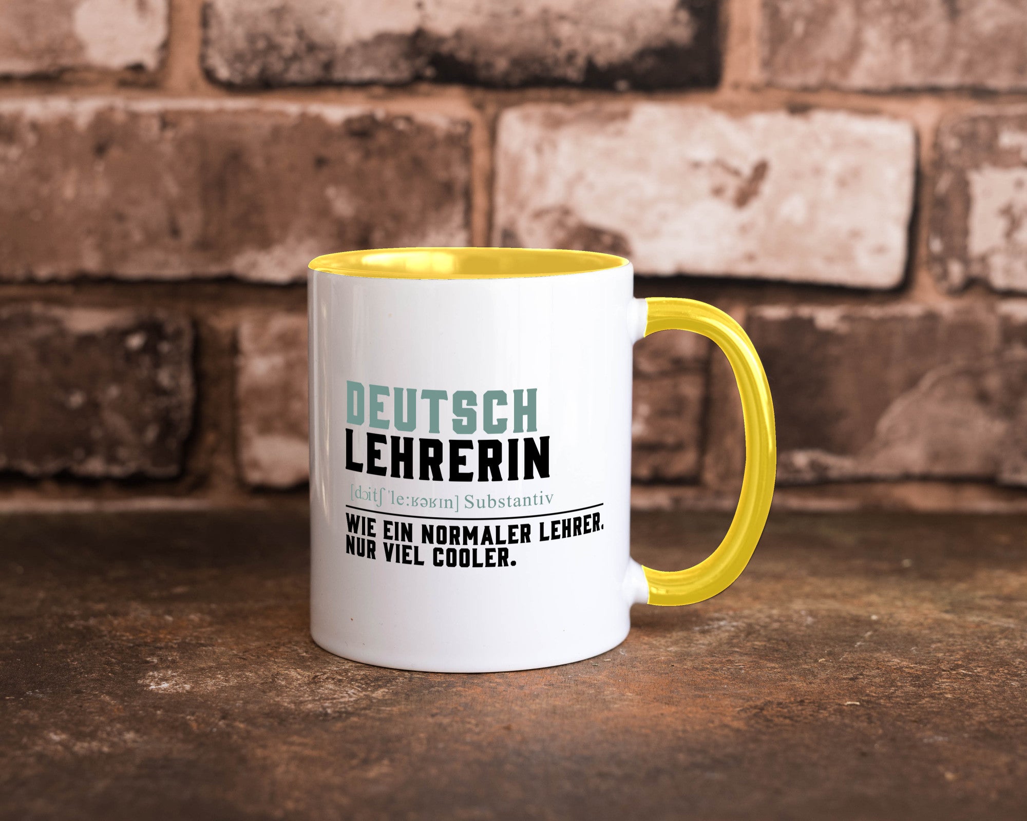 Deutschlehrerin | Lehrerin Unterricht Lieblinglehrerin Geschenkidee Humor Tasse