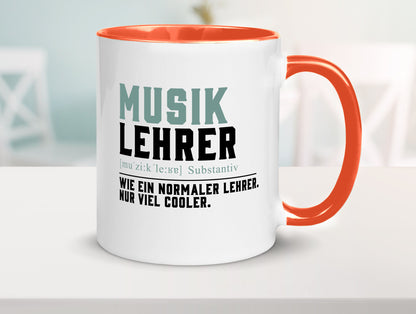 Musiklehrer | Lehrer Unterricht Lieblingslehrer Geschenkidee Humor Tasse