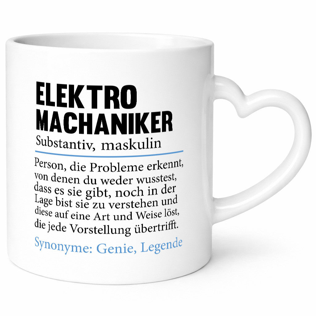 Elektromechaniker | Beruf Mechaniker Elektrik Geschenkidee Arbeit Kollegen Büro