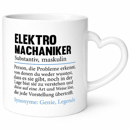 Elektromechaniker | Beruf Mechaniker Elektrik Geschenkidee Arbeit Kollegen Büro