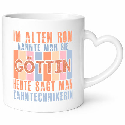 Heute sagt man: Zahntechnikerin | Zahnmedizin Geschenkidee Humor Tasse