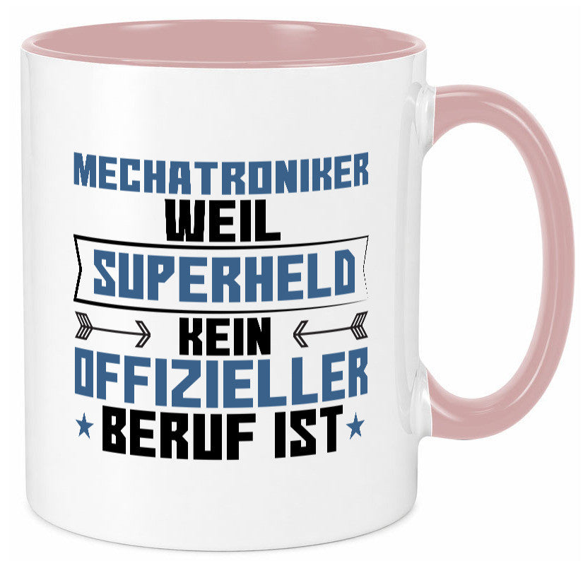 Superheld Mechatroniker | KFZ lustig Humor Geschenkidee Geschenk Tasse