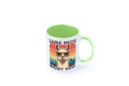 Lama mich nicht voll | Alpaka Kamel Retro lustig Humor Geschenkidee Geschenk