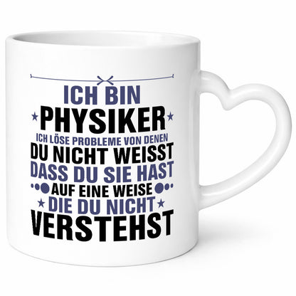 Löse Probleme: Physiker | Physik v2 Geschenkidee Humor Tasse