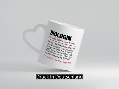 Biologin | Frauen Biologie Naturforscherin lustig Humor Geschenkidee Geschenk
