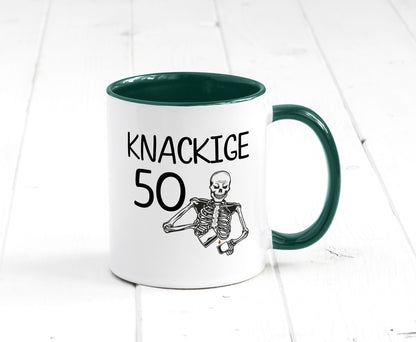 50. Geburtstag | Alt Knackig und Geschenk Geschenkidee lustiger Spruch Tasse