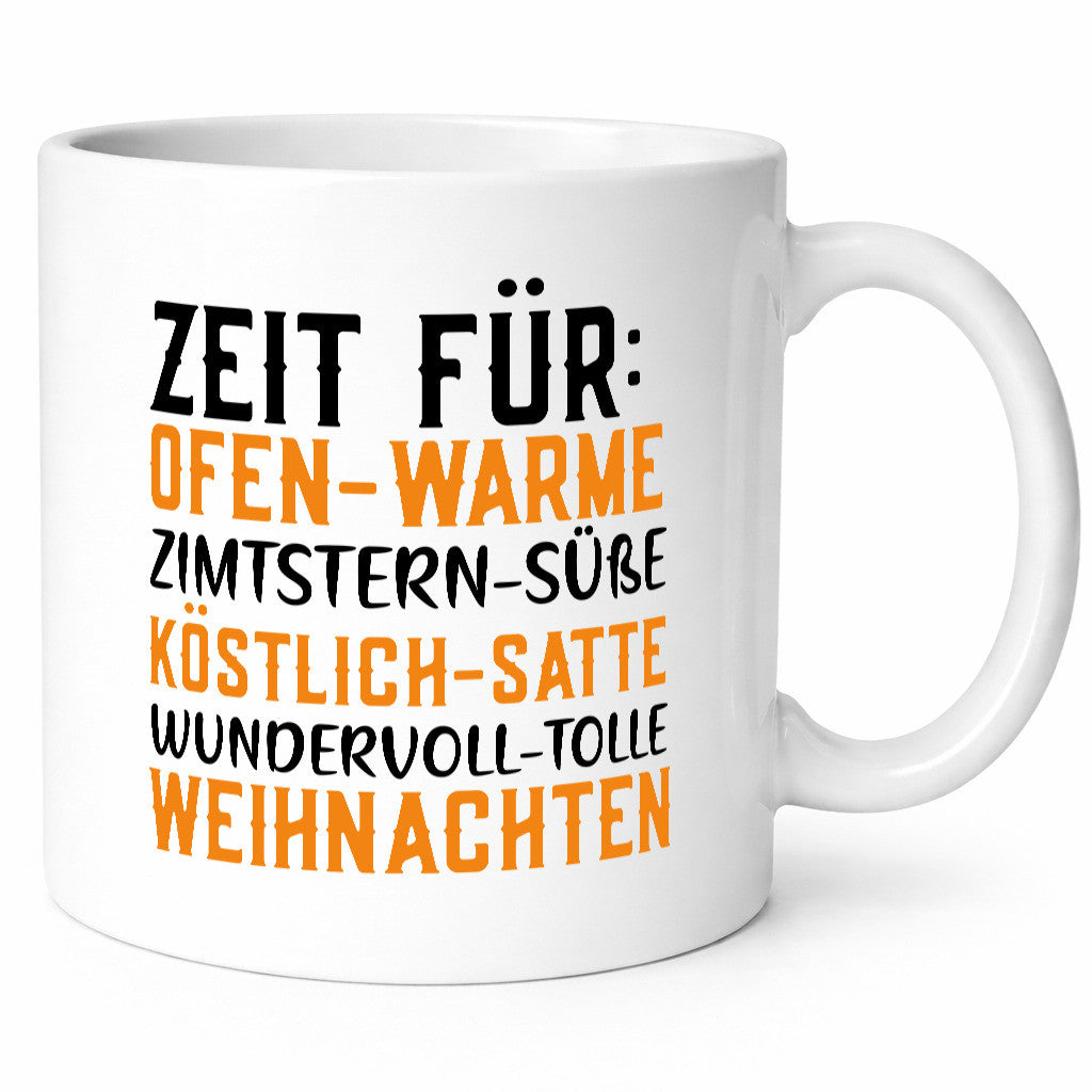 Wundervolle Weinachten | Advent Weihnachtszeit Spruch Geschenkidee Humor Tasse