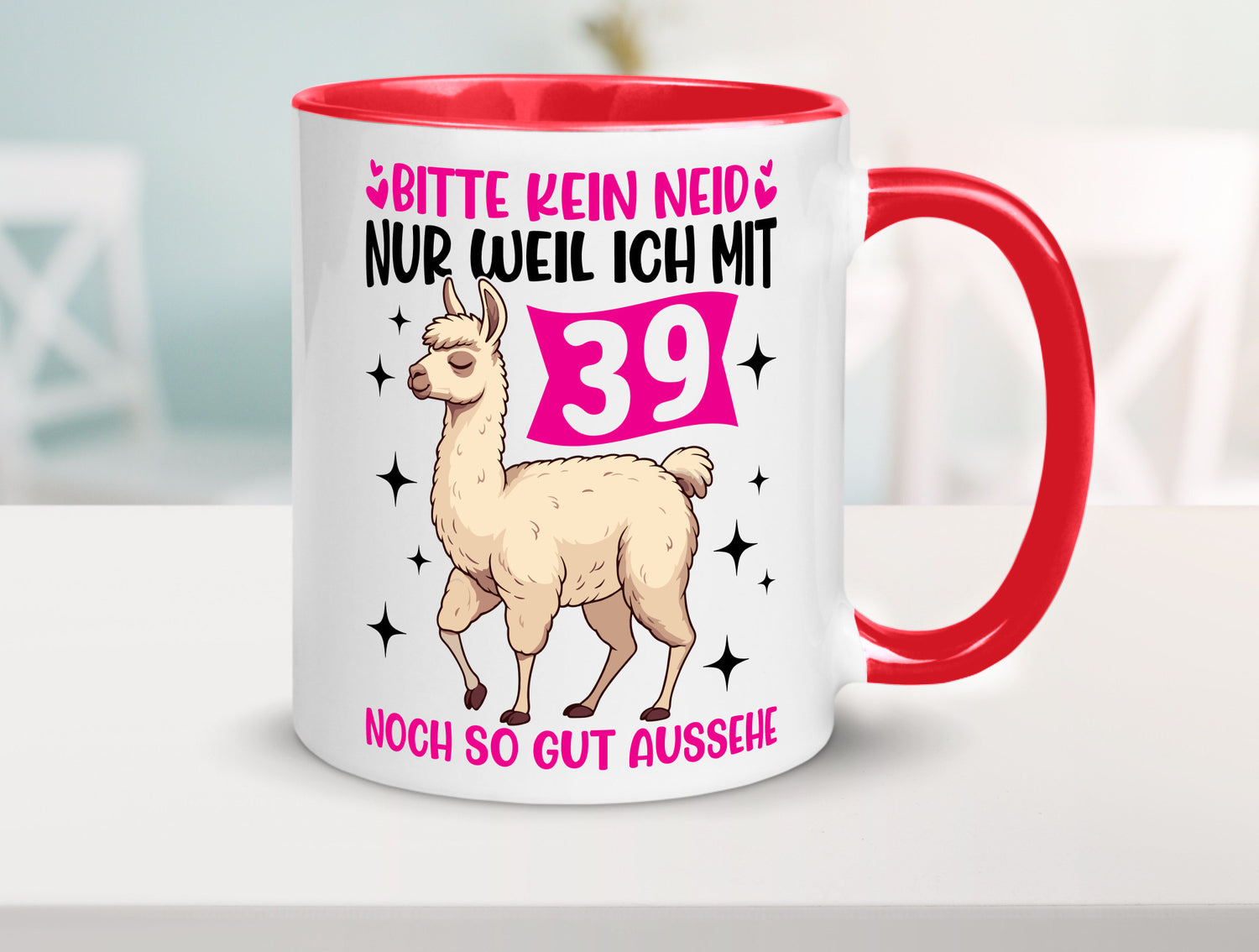 39. Geburtstag | 39 Jahre Lama gut aussehen Geschenk Geschenkidee lustiger