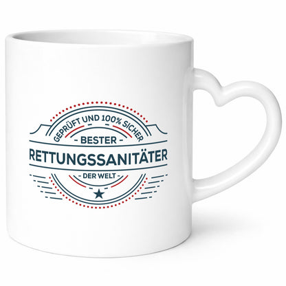 Geprüft und sicher: Rettungssanitäter | Sanitäter lustiger Spruch Geschenk