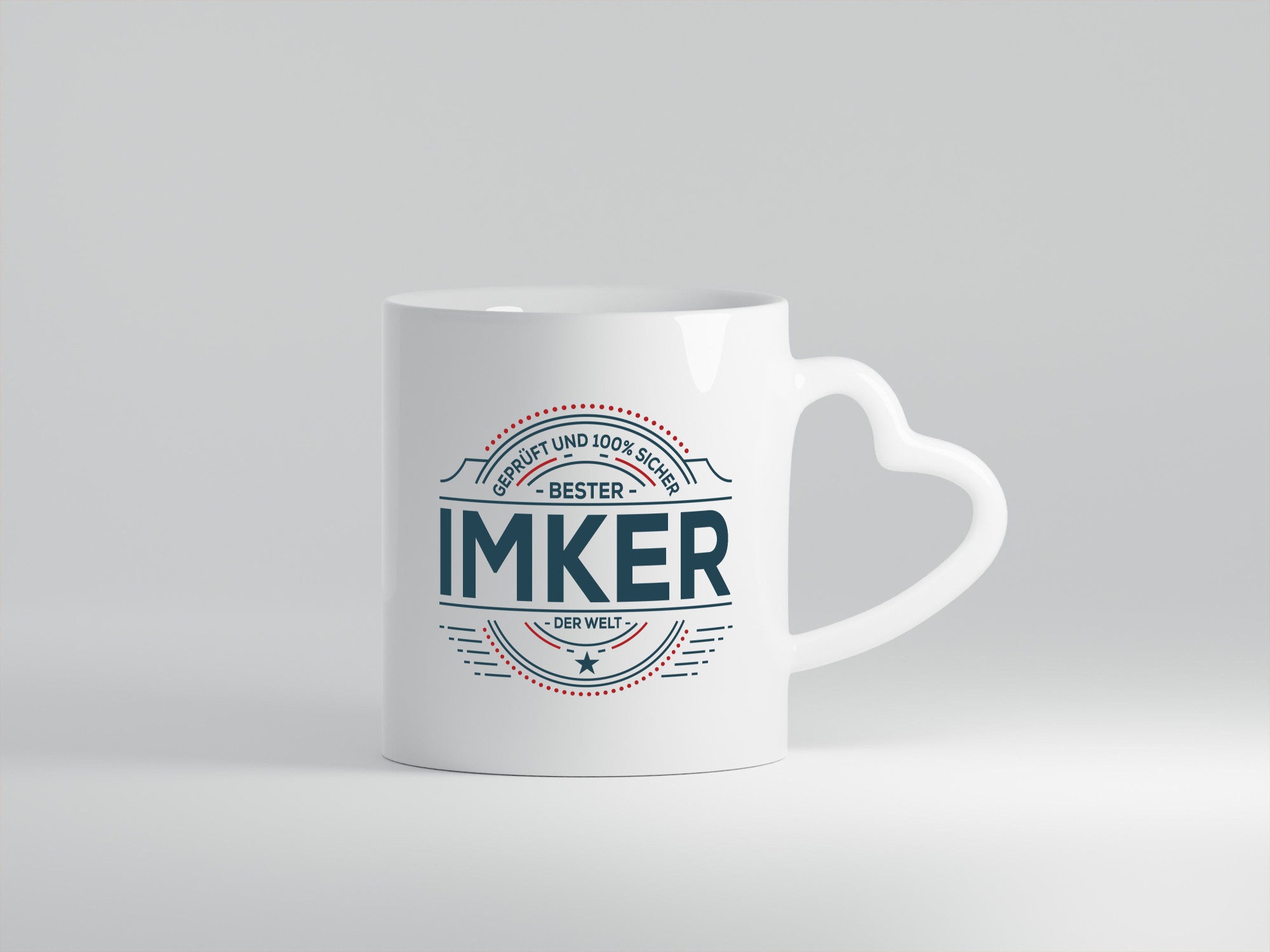 Geprüft und sicher: Imker | Imkerei lustig Humor Geschenkidee Geschenk Tasse