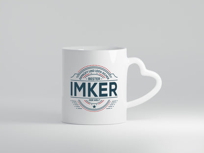 Geprüft und sicher: Imker | Imkerei lustig Humor Geschenkidee Geschenk Tasse