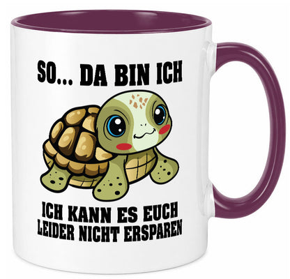 So da bin ich, ich kann es euch leider nicht ersparen Geschenk Humor