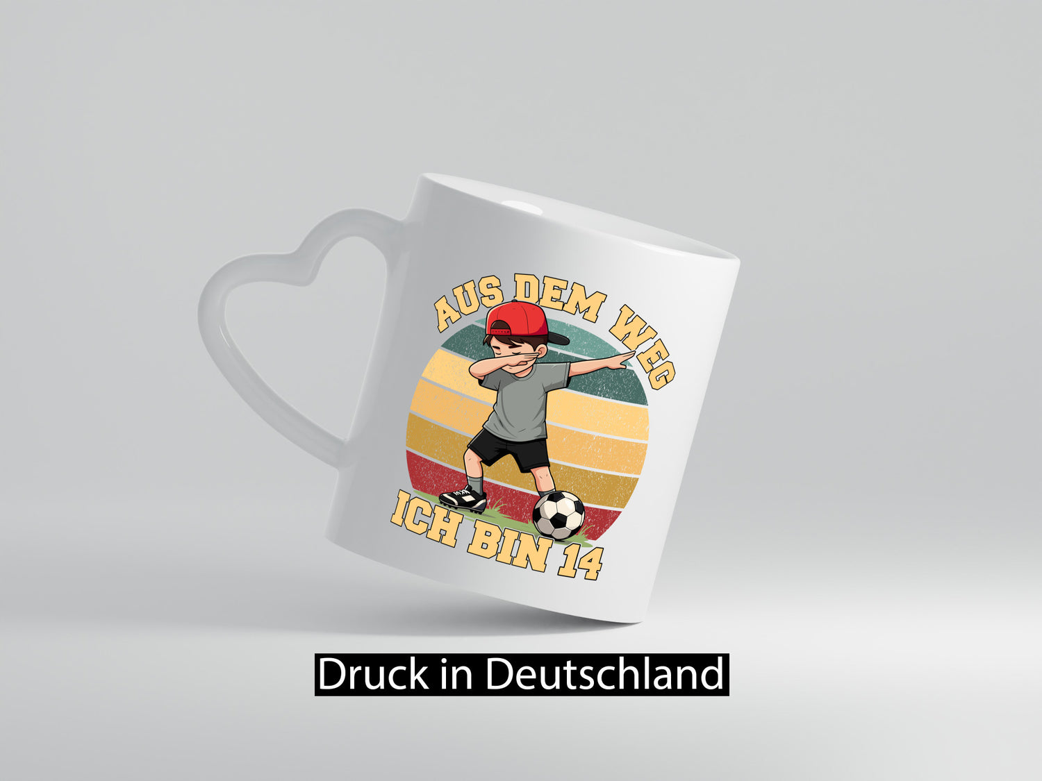 13. Geburtstag | 13 Jahre Fußball Junge Fußballer Geschenkidee Humor Tasse