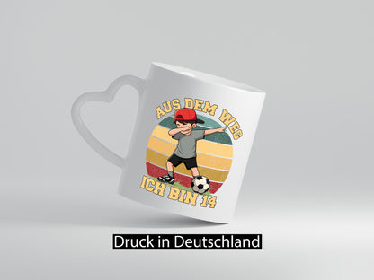 13. Geburtstag | 13 Jahre Fußball Junge Fußballer Geschenkidee Humor Tasse