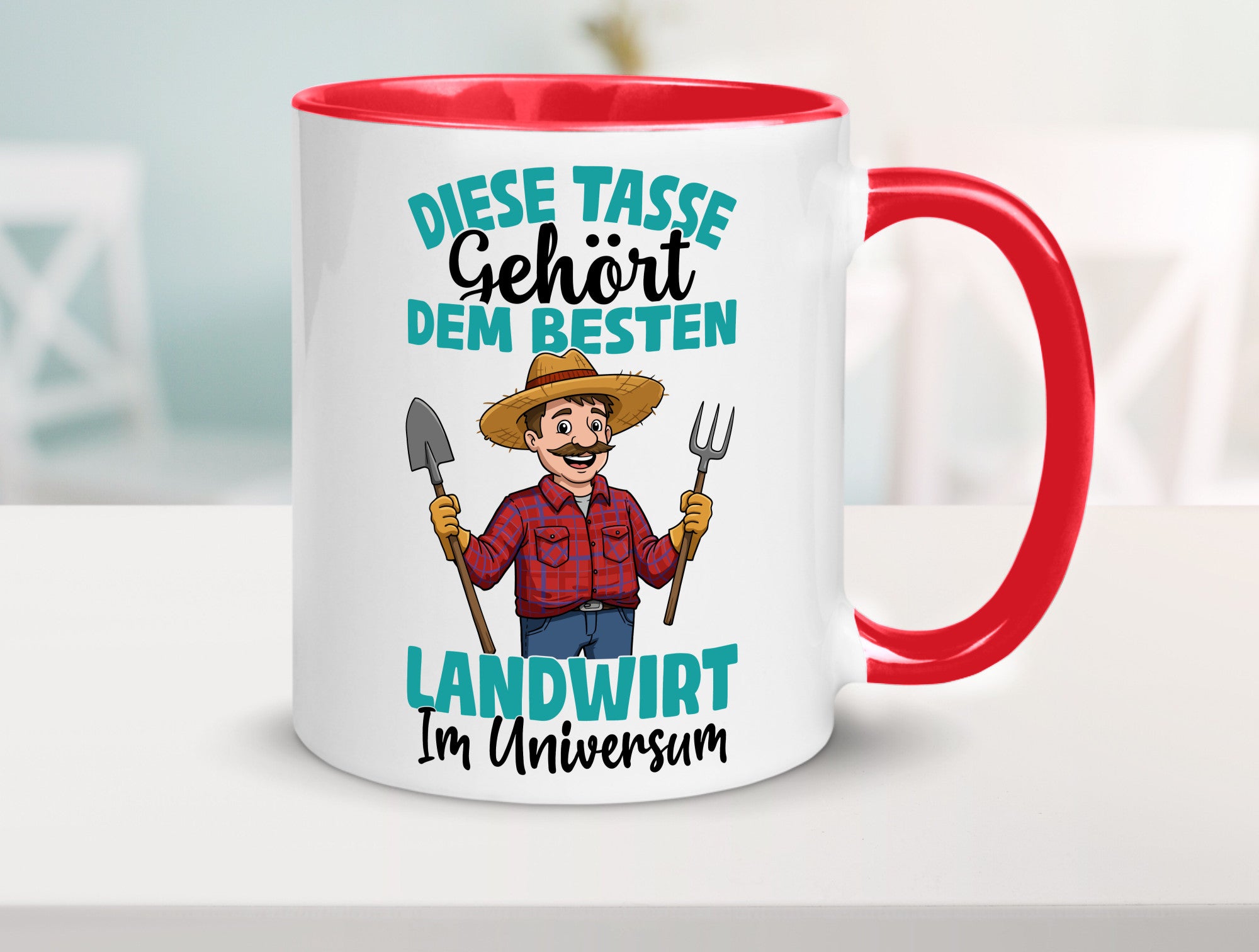Im Universum: Landwirt | Bauer Landwirtschaft lustiger Spruch Geschenk Humor