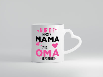 Beförderung zu Oma | Schwangerschaft Großmutter Humor Familie Geschenkidee Tasse