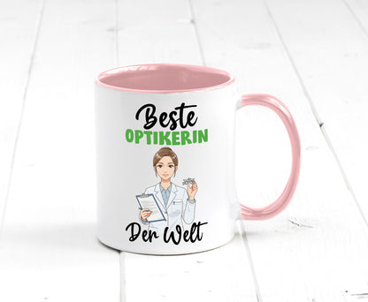Beste Optikerin | Augenoptik v2 Geschenk Humor Geschenkidee lustiger Spruch